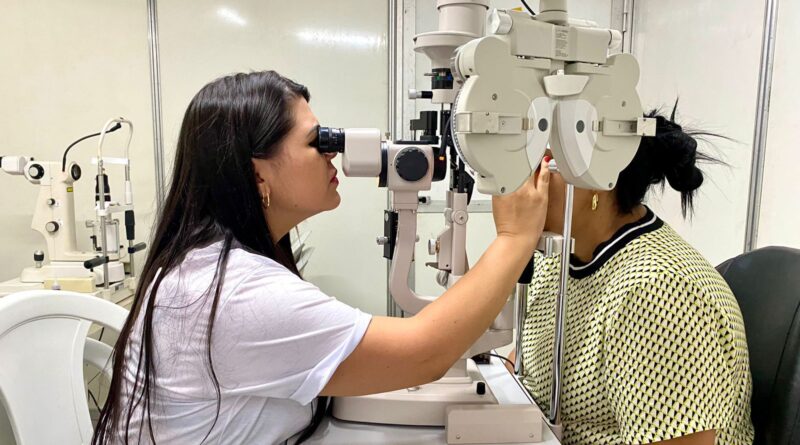 *Santa Casa de Feira leva atendimento em oftalmologia para Feira Saúde Mais Perto, em Santo Antônio de Jesus*