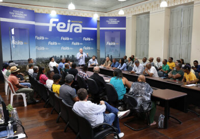 Prefeitura de Feira leva iluminação de LED para três distritos.