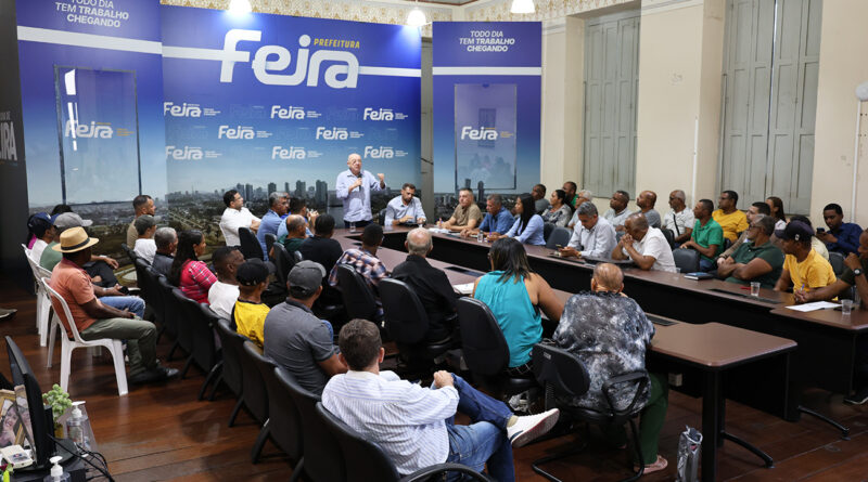 Prefeitura de Feira leva iluminação de LED para três distritos.