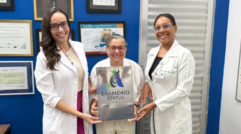 Hospital Clériston Andrade conquista, pelo terceiro ano consecutivo, Prêmio Diamond e reafirma protagonismo no tratamento do AVC na Bahia.