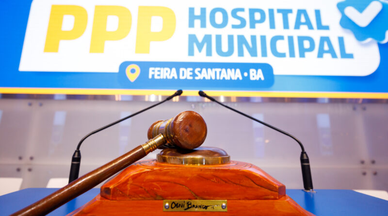 Martelo batido: definida empresa responsável pela construção do Hospital Municipal de Feira de Santana.