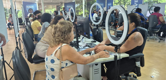 TRE-BA realiza mais de dois mil atendimentos nas duas primeiras horas do plantão.