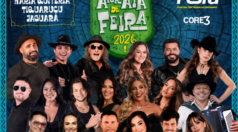 Arraiá de Feira: São João terá mais de 40 atrações nos distritos de Maria Quitéria, Jaguara e Tiquaruçu.