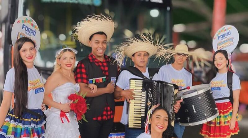 Forró no Buzu anima transporte público de Feira de Santana a partir desta quinta (11).