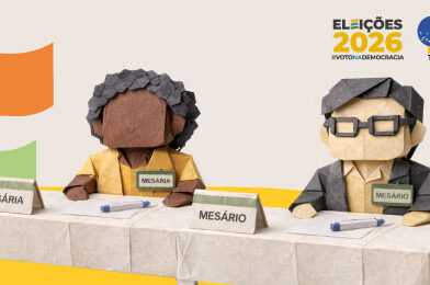 Eleitoras(es) podem atuar como mesárias(os) voluntárias(os) nas Eleições Gerais de 2026.