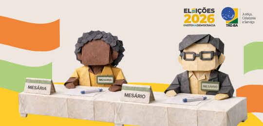 Eleitoras(es) podem atuar como mesárias(os) voluntárias(os) nas Eleições Gerais de 2026.