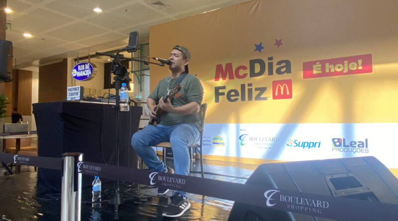 Boulevard Shopping apoia Dia D do McDia Feliz com programação musical na Praça de Alimentação