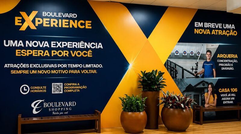 Boulevard Shopping inaugura espaço de entretenimento com atrações de terror e aventura
