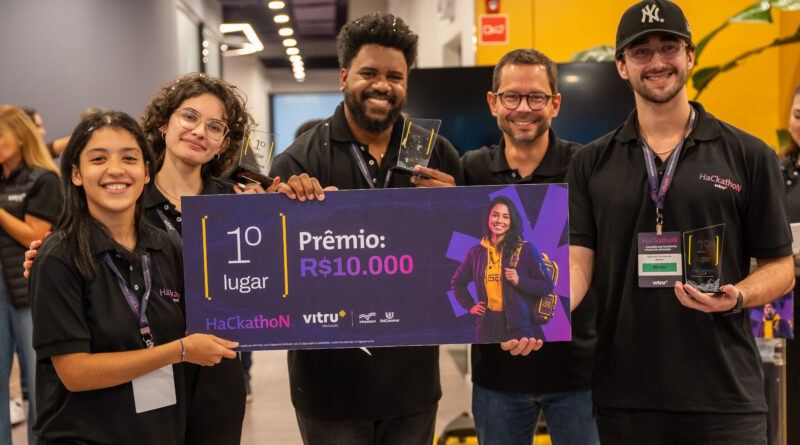 Projeto que combate a evasão escolar é o vencedor do Hackathon Vitru 2026