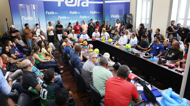 Programa Esporte Para Todos é apresentado e marca novo passo para fortalecimento do esporte em Feira de Santana