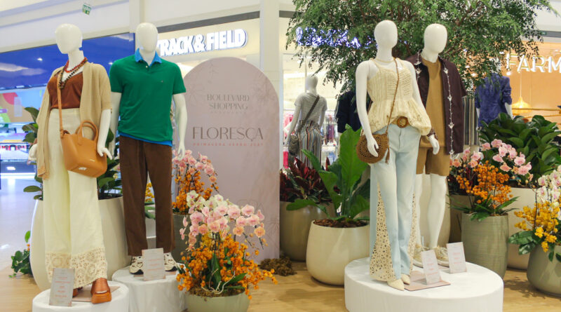 Boulevard Shopping promove exposição de moda com tendências para a Primavera/Verão 2027