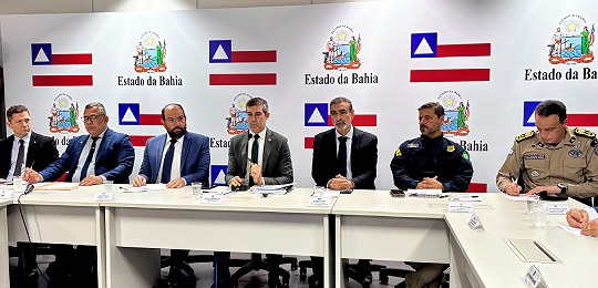 TRE-BA participa da coletiva de apresentação do plano de segurança para as Eleições Gerais 2026
