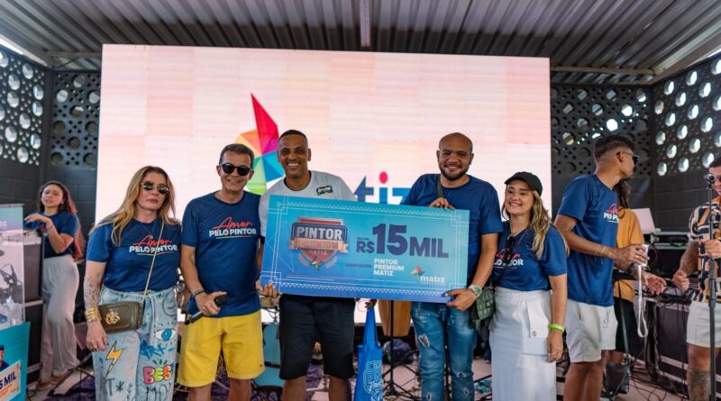 Matiz celebra Dia do Pintor com festa histórica e participação de cerca de 800 profissionais