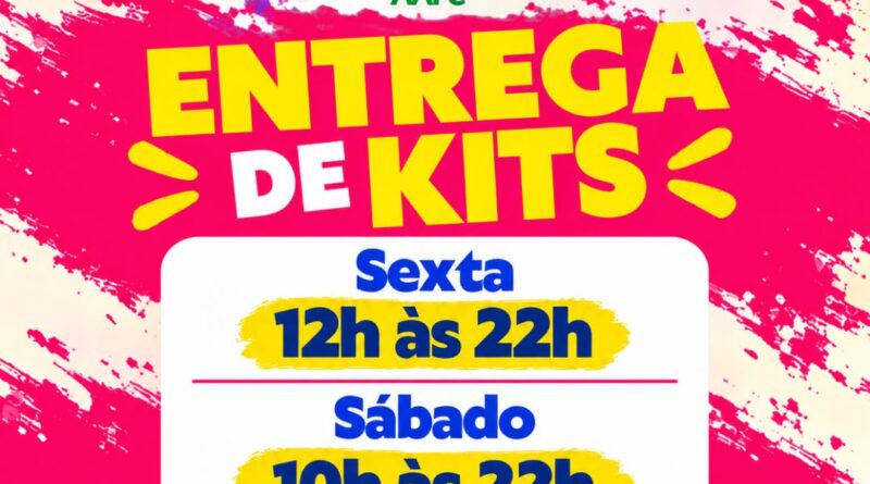 Entrega dos kits da COLORRIDA 2026 acontece nesta sexta e sábado com horários especiais